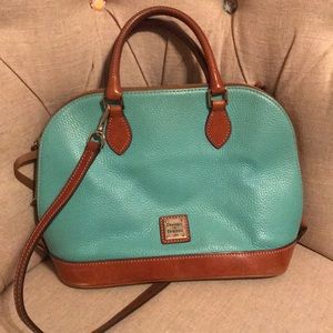 SALE!!!  Aqua Dooney & Bourke Purse!
